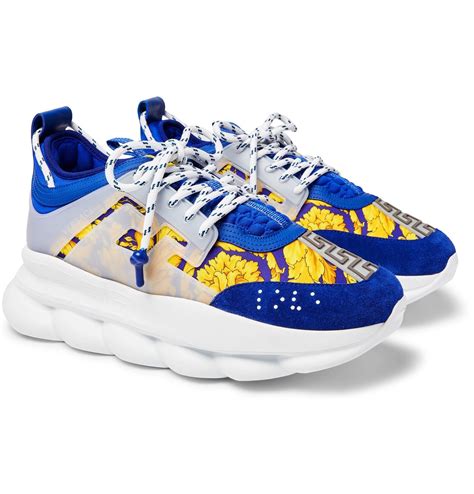 versace mens shoes chain reaction|authentic versace chain reaction sneakers.